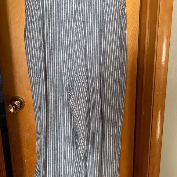 NWT Old Navy navy striped jumpsuit - Picture 3 of 4